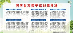 创建文明单位标准
