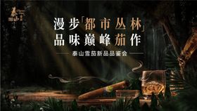 雪茄品鉴会主KV