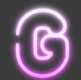 霓虹灯字母G