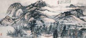 国画山水江山如画