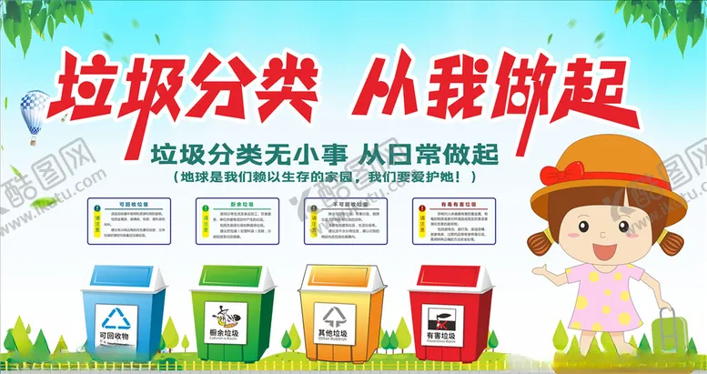 编号：53685606270919534787【酷图网】源文件下载-垃圾分类