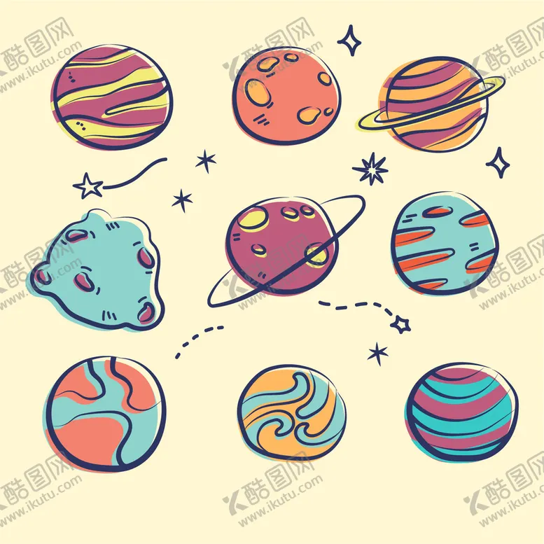 编号：51906702112218456026【酷图网】源文件下载-星球背景