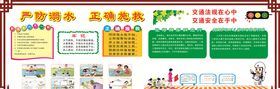 防溺水交通版面