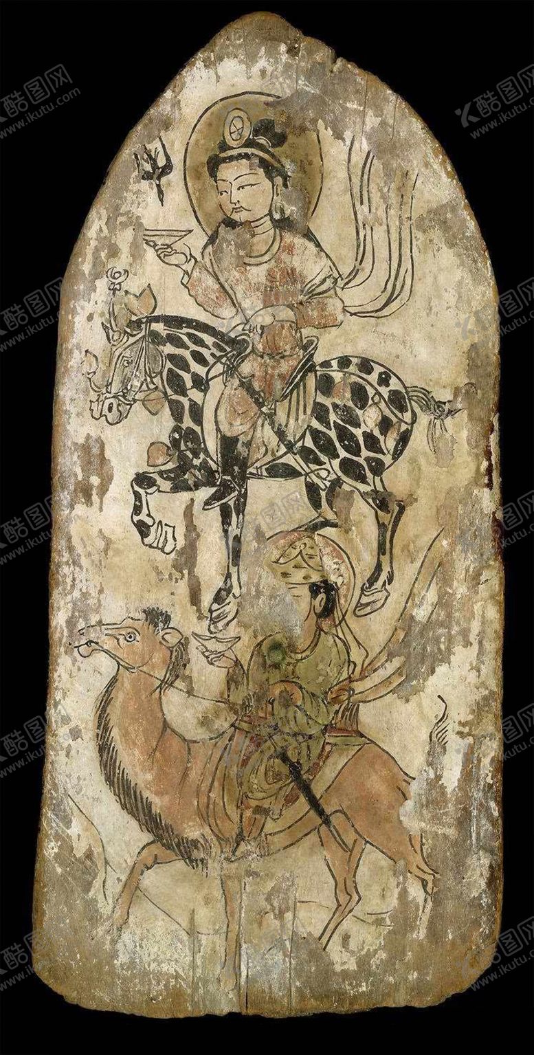 编号：60048509191138321096【酷图网】源文件下载-敦煌风格绘画图案