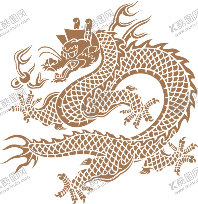 编号：65250210030605015854【酷图网】源文件下载-龙团龙凤龙印刷烫金底纹背景纹图