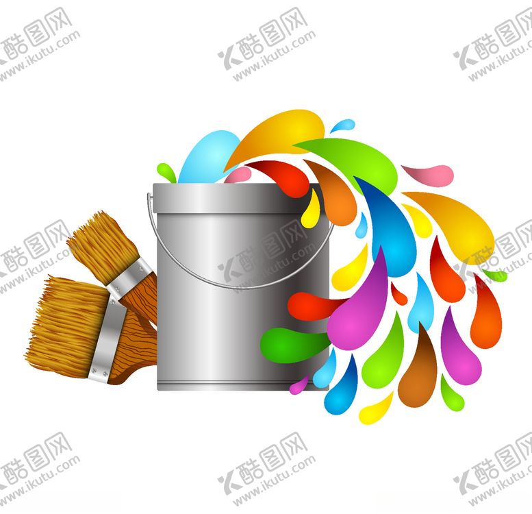 编号：79291309272328193795【酷图网】源文件下载-油漆桶