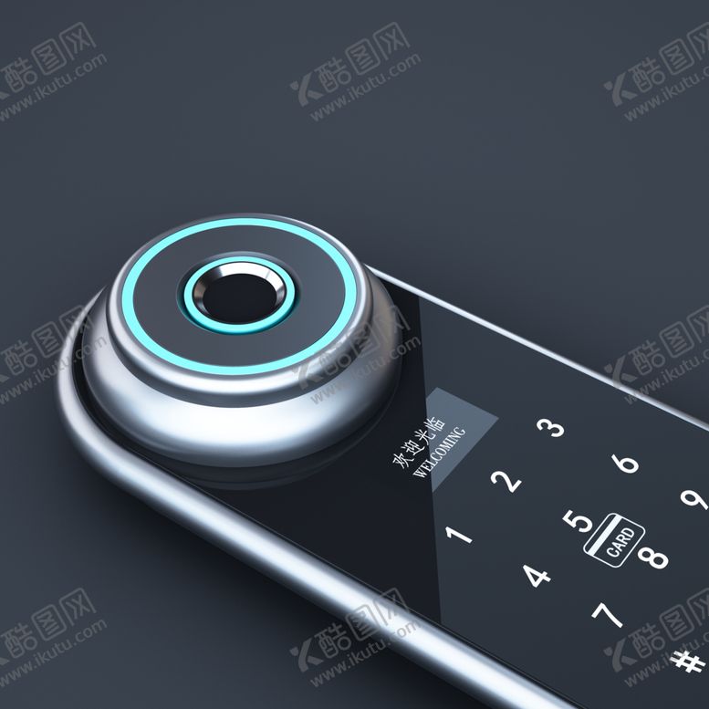 编号：14180209280435088839【酷图网】源文件下载-电子门锁