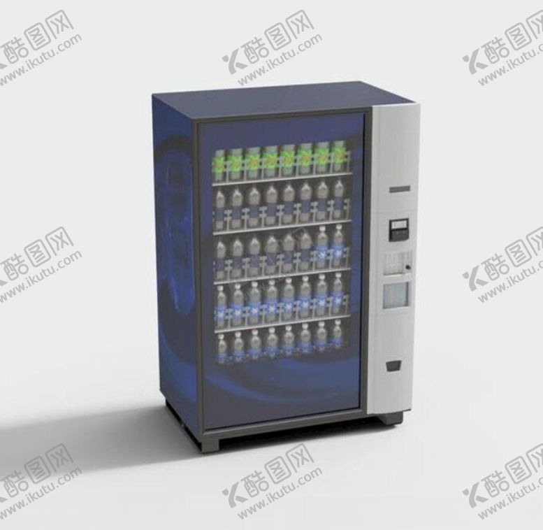 编号：68389702162133588153【酷图网】源文件下载-C4D模型自动贩卖机