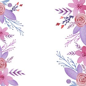 花卉边框图案设计