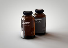 玻璃瓶子样机