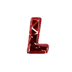 破碎3D字L