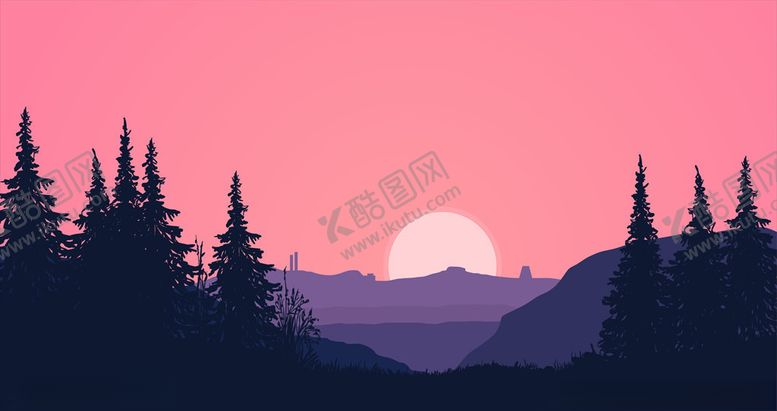 编号：63865310121958525770【酷图网】源文件下载-山林风景