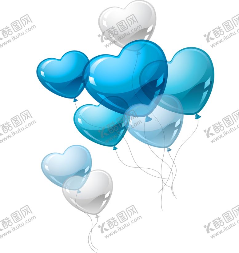 编号：24579906281422218311【酷图网】源文件下载-心脏气球