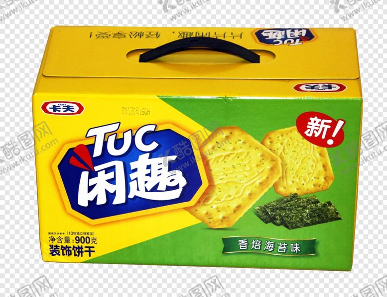 编号：79301209171103441299【酷图网】源文件下载-卡夫闲趣海苔味饼干