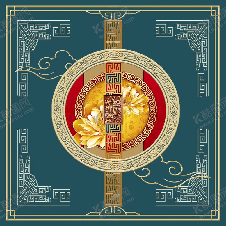 编号：35026109131058310459【酷图网】源文件下载-新中式卷帘垂帘吊顶