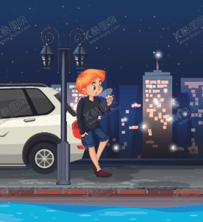 编号：31206607091625596800【酷图网】源文件下载-卡通青少年