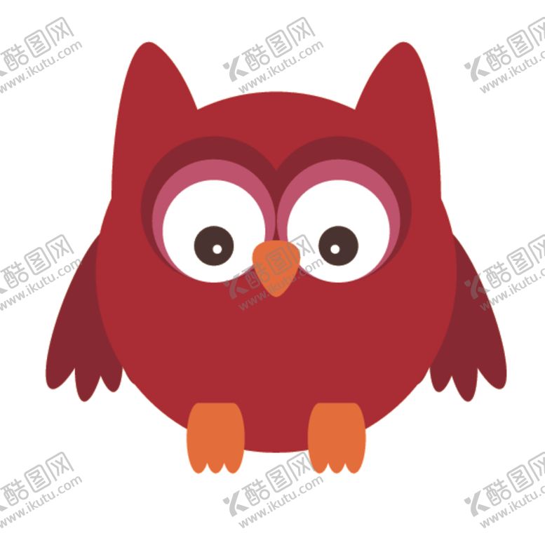 编号：10465810031435531229【酷图网】源文件下载-呆萌可爱小动物插画