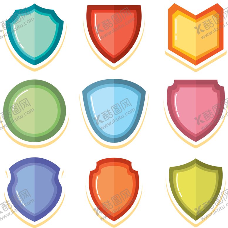 编号：72284911010111572472【酷图网】源文件下载-盾牌图标