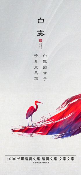 白露海报设计