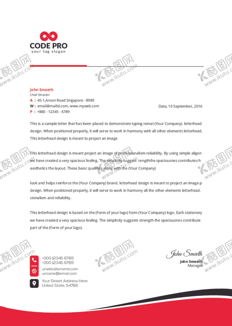 编号：16309905051221237347【酷图网】源文件下载-公司信头设计
