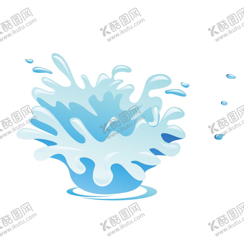 编号：83433507070052562940【酷图网】源文件下载-水花免扣