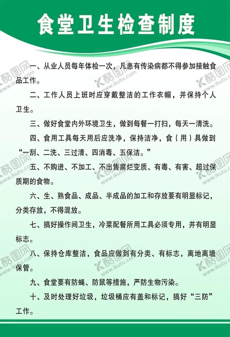 编号：17683009170736066243【酷图网】源文件下载-食堂制度
