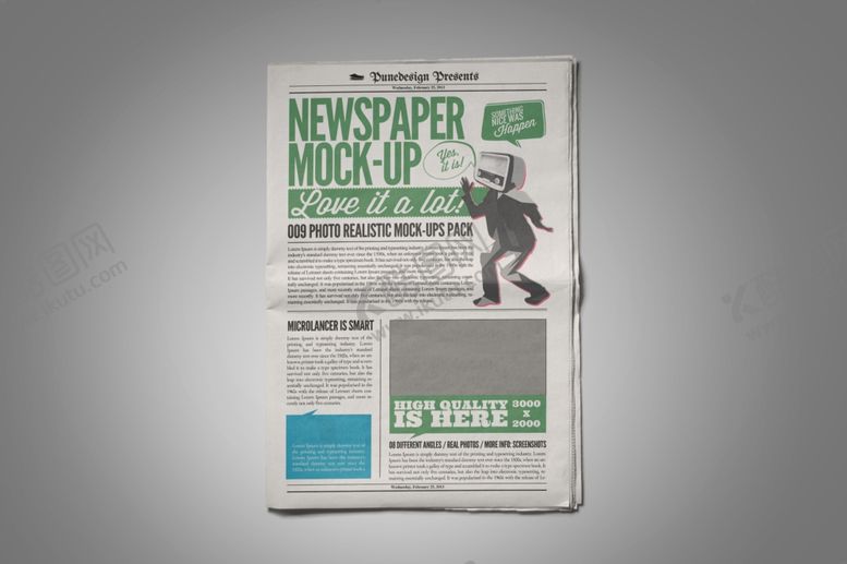 编号：95970509231843247273【酷图网】源文件下载-报纸样板