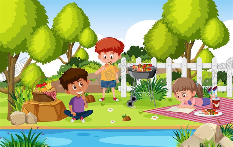 编号：47837210292047286422【酷图网】源文件下载-野炊