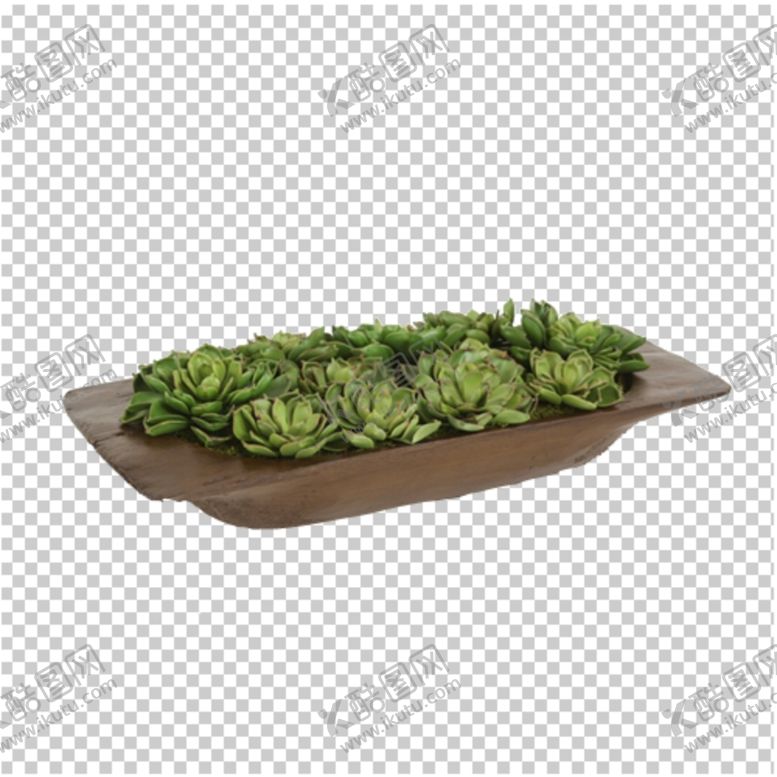 编号：63893004080047313161【酷图网】源文件下载-透明底花艺绿植摆件桌花
