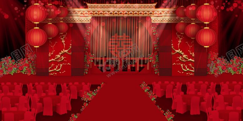 编号：72841305060644045210【酷图网】源文件下载-婚礼效果图