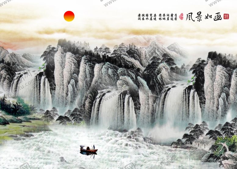 编号：71608410021435292988【酷图网】源文件下载-风景如画