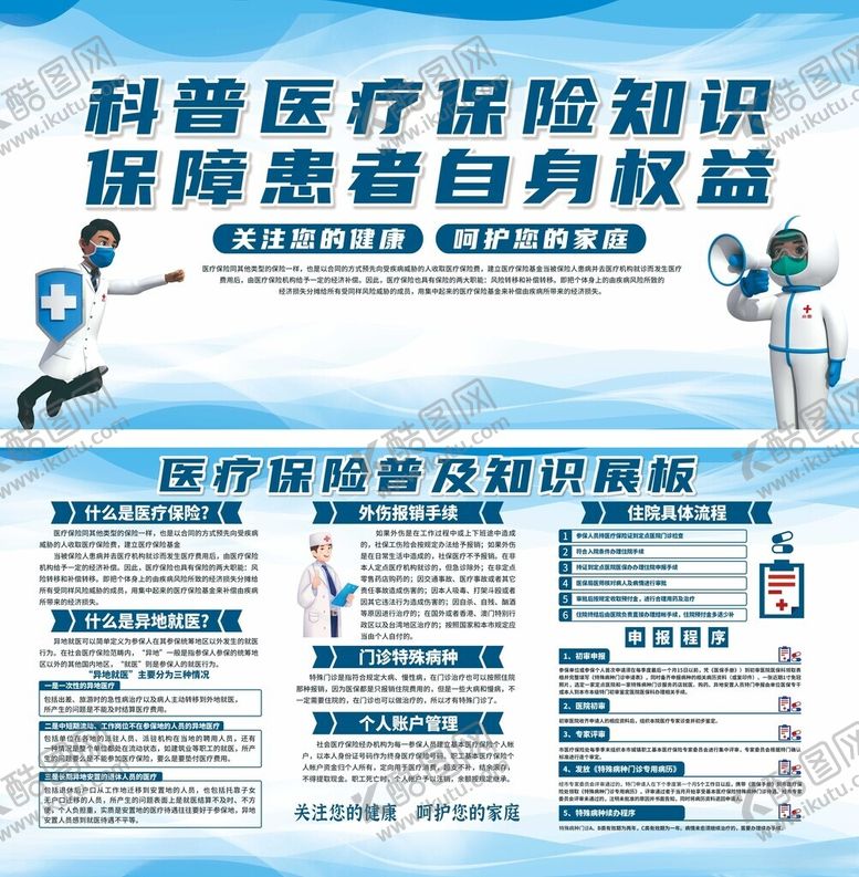编号：77331810301339277650【酷图网】源文件下载-医保知识科普宣传页