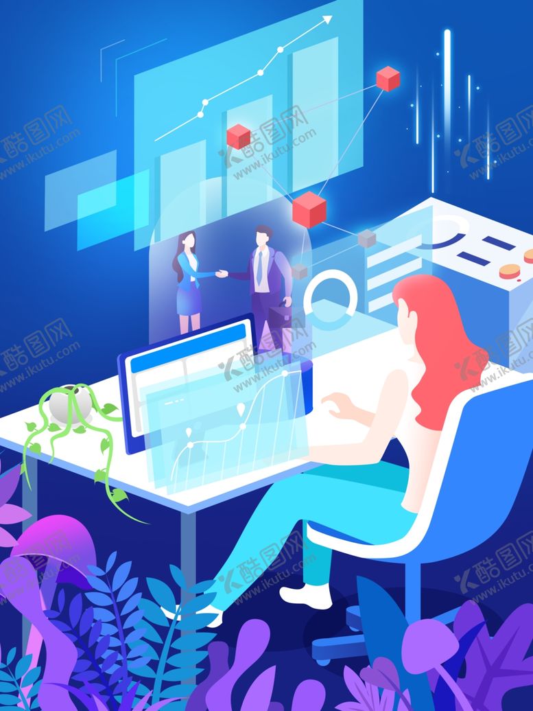 编号：93526309240507515105【酷图网】源文件下载-创意卡通插画图案