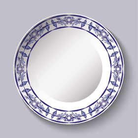 圆形中式边框