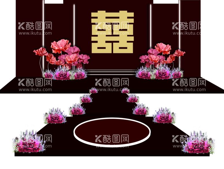 编号：94332511230527131396【酷图网】源文件下载-婚礼婚庆酒店舞台