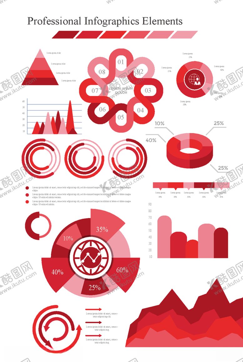 编号：62616809221121071752【酷图网】源文件下载-数据图表元素