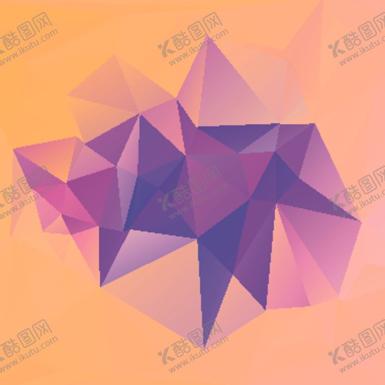 编号：57112710111609304361【酷图网】源文件下载-炫彩科技感拼接图案