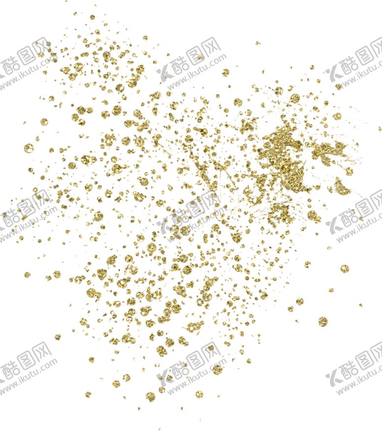 编号：46323405060900384986【酷图网】源文件下载-金粉飞溅背景