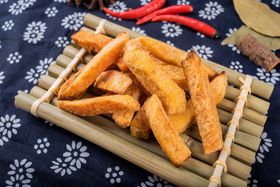 炸地瓜条传统小吃