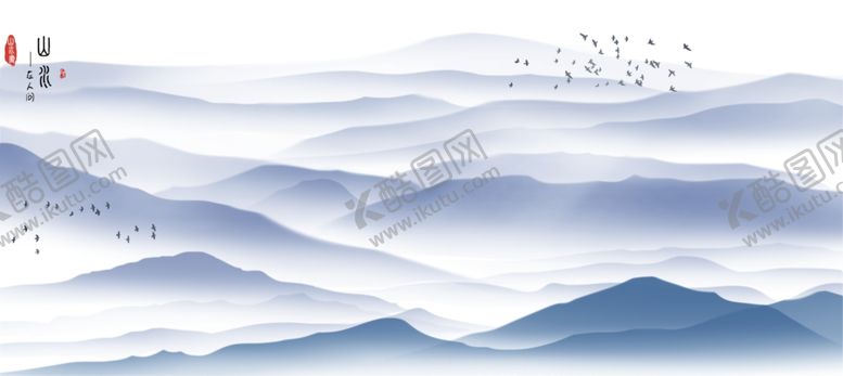 编号：93786606232208596499【酷图网】源文件下载-国画山水画