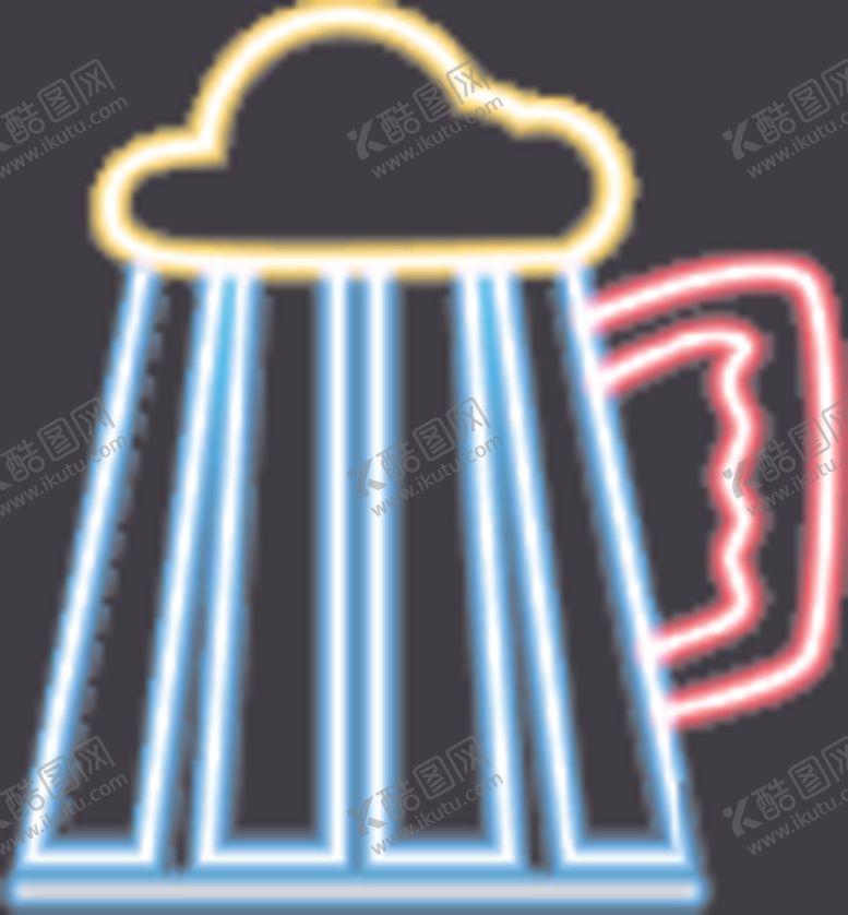 编号：56161306250728475080【酷图网】源文件下载-霓虹灯啤酒