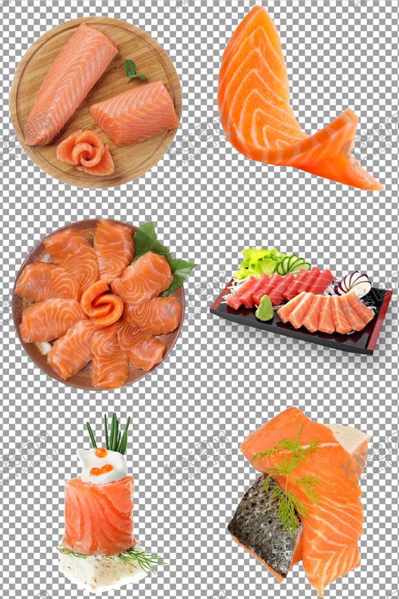 编号：67501410011943147381【酷图网】源文件下载-三文鱼