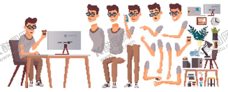 编号：22926806300741274309【酷图网】源文件下载-人物插画