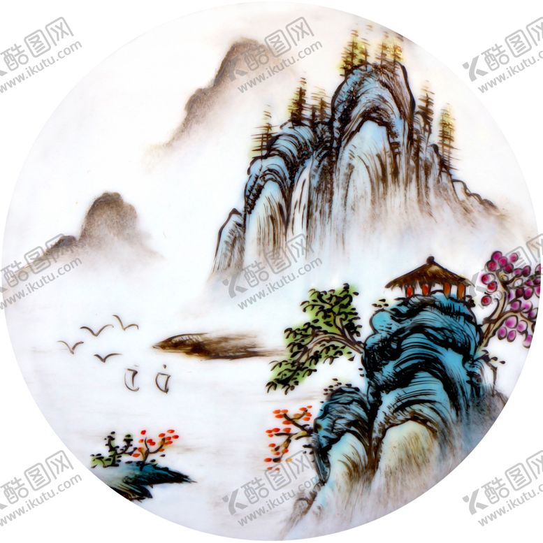 编号：89585805030229455656【酷图网】源文件下载-中国山水装饰画