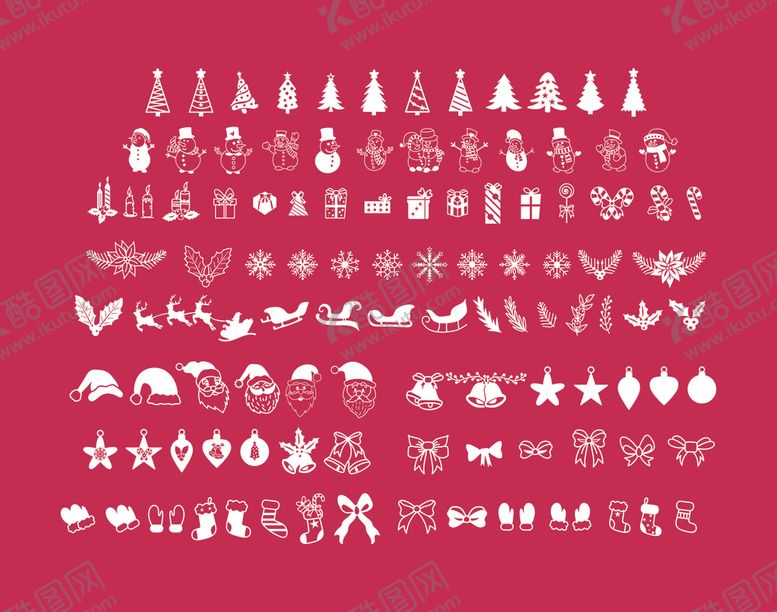 编号：78279911021906547131【酷图网】源文件下载-圣诞元素素材