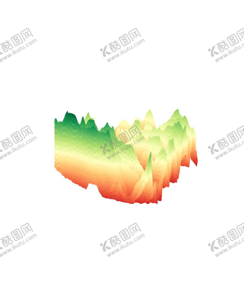 编号：70936504180950191748【酷图网】源文件下载-抽象山峰