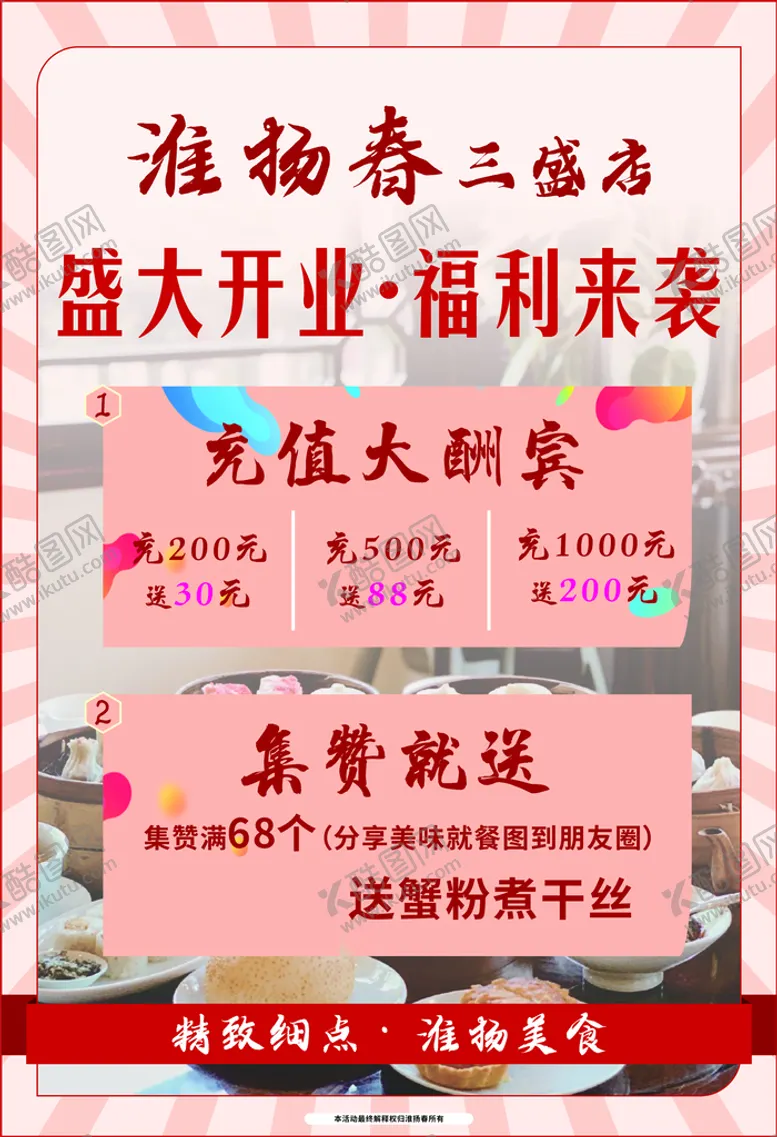 编号：76220310170422099348【酷图网】源文件下载-开业宣传单页