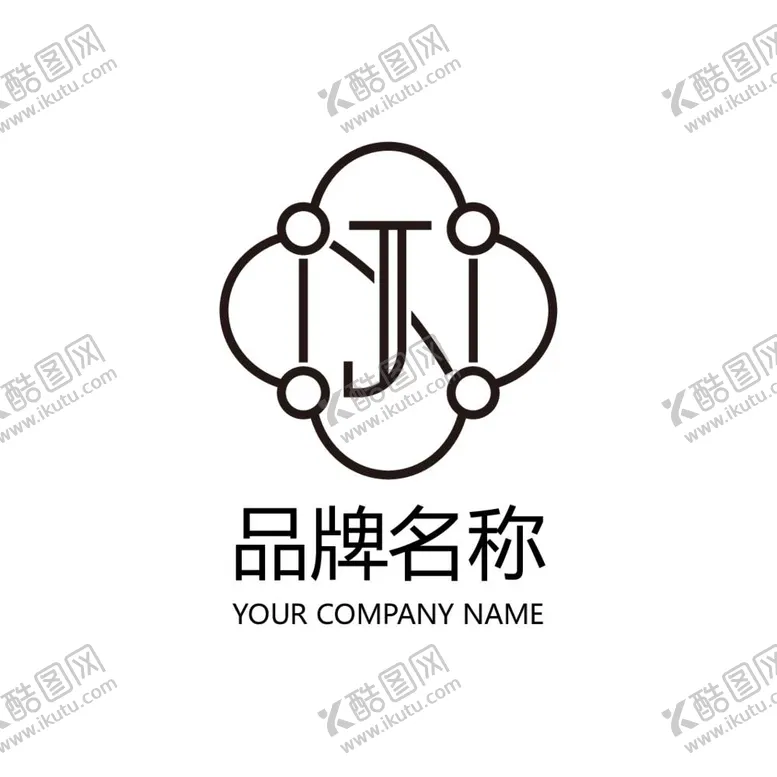 编号：45823911280440122897【酷图网】源文件下载-花朵字母J标志设计
