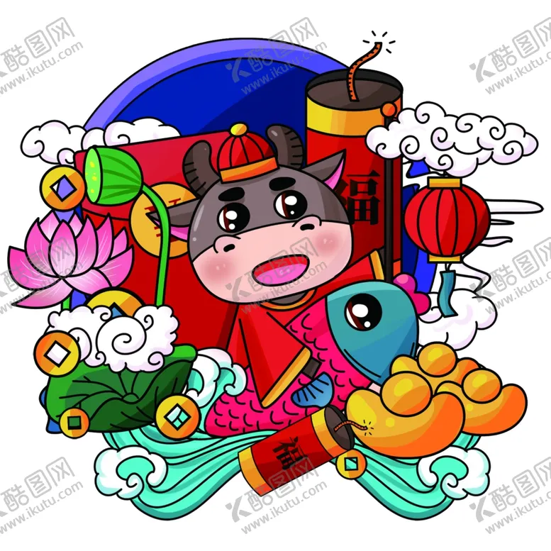 编号：38966806142104397466【酷图网】源文件下载-牛上拾捌