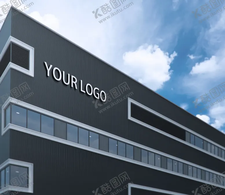 编号：17371310261119519943【酷图网】源文件下载-logo大楼样机